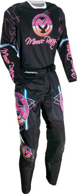 MOOSE RACING Sahara Jersey - Pink/Black - 2XL 2910-7454