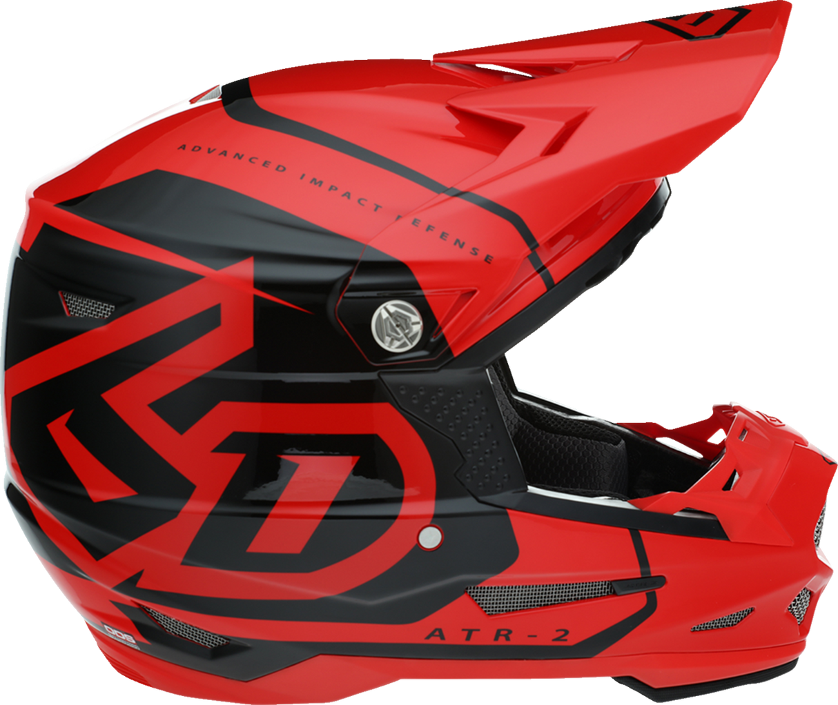 6D ATR-2 Helmet - Torque - Red - Medium 12-3226