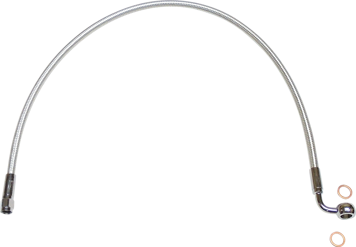 MAGNUM Brake Line - 10 mm-90 - 23" - Sterling Chromite II AS37223