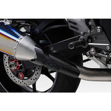 YOSHIMURA Japan Machine Bent R-11Sq R Titanium Full exhaust BLUE COVER-Cyclone Dual Exhaust 110-592-A16G0