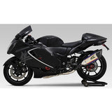 Yoshimura Japan Machine Bent R-11Sq R Titanium Cyclone Dual Bke cover Exhaust For Hayabusa 22-25 110-592-A16G0