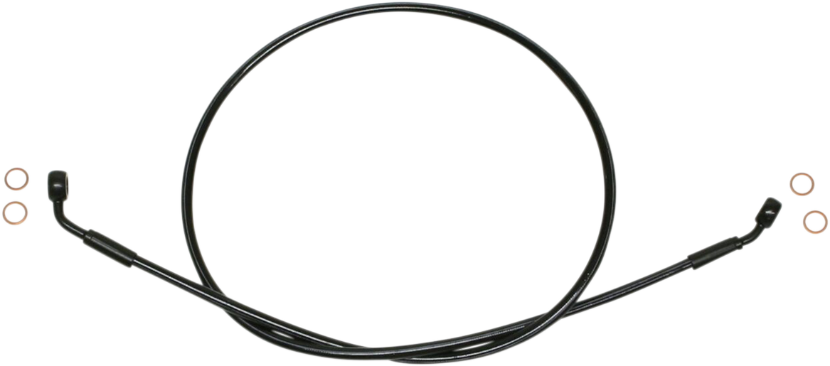 MAGNUM Brake Line - EZ Align - Stainless Steel - Black SBB0608-50