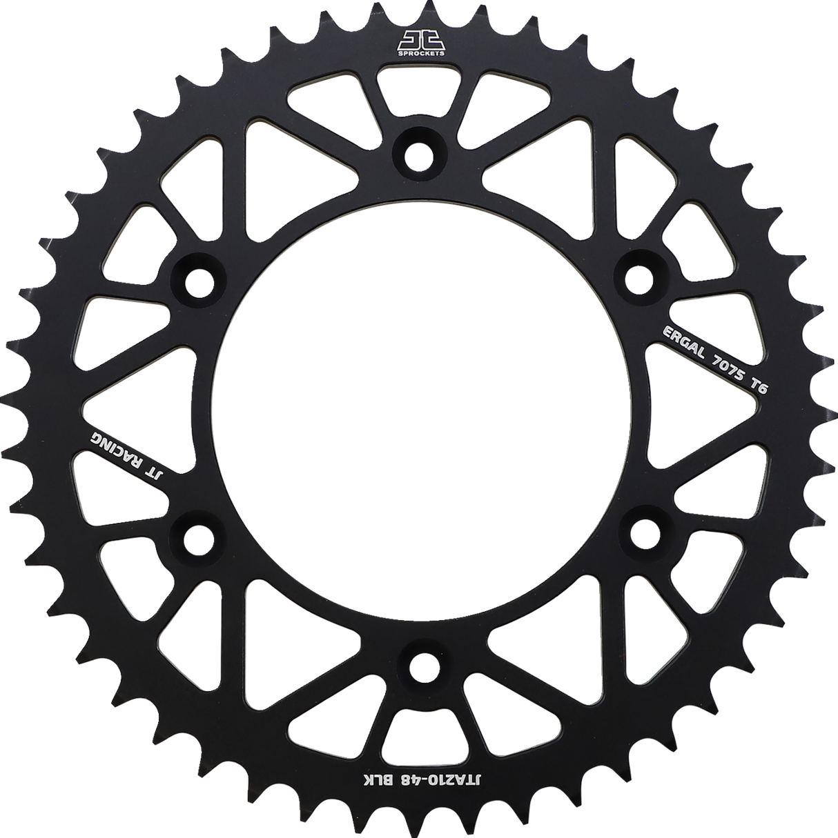 JT SPROCKETS Rear Sprocket - Honda/Beta - Black - 48 Tooth JTA210.48BLK