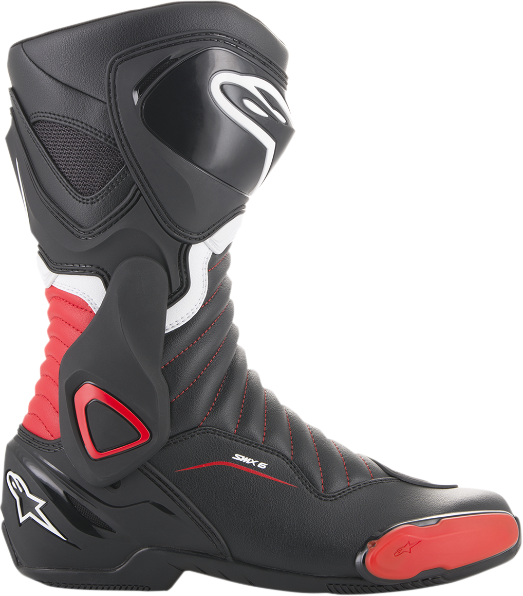 ALPINESTARS SMX-6 v2 Boots - Black/Red - US 8 / EU 42 22230171342