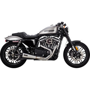 VANCE & HINES 2-into-1 Upsweep Exhaust System - Stainless Steel Harley-Davidson 883 /1200 27637