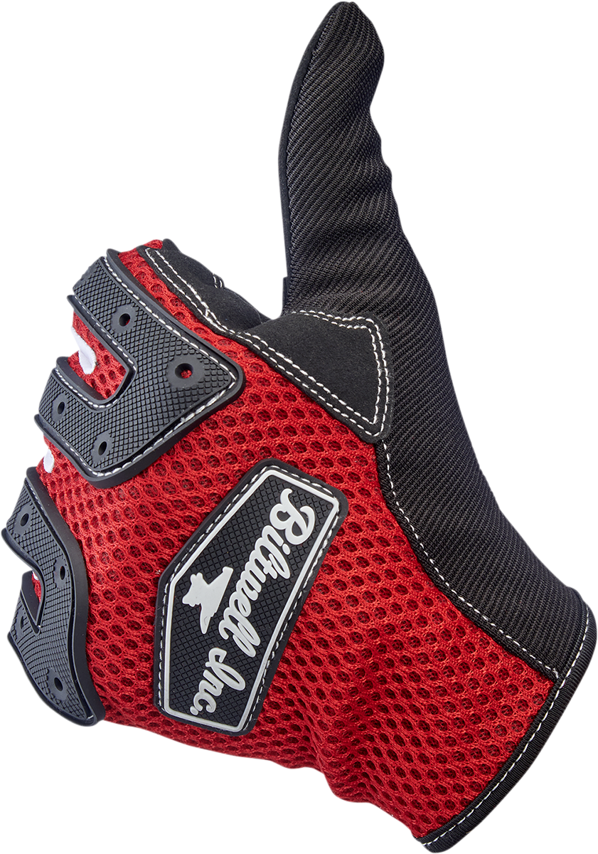 BILTWELL Anza Gloves - Red - Large 1507-0801-004