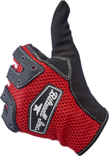 BILTWELL Anza Gloves - Red - Large 1507-0801-004