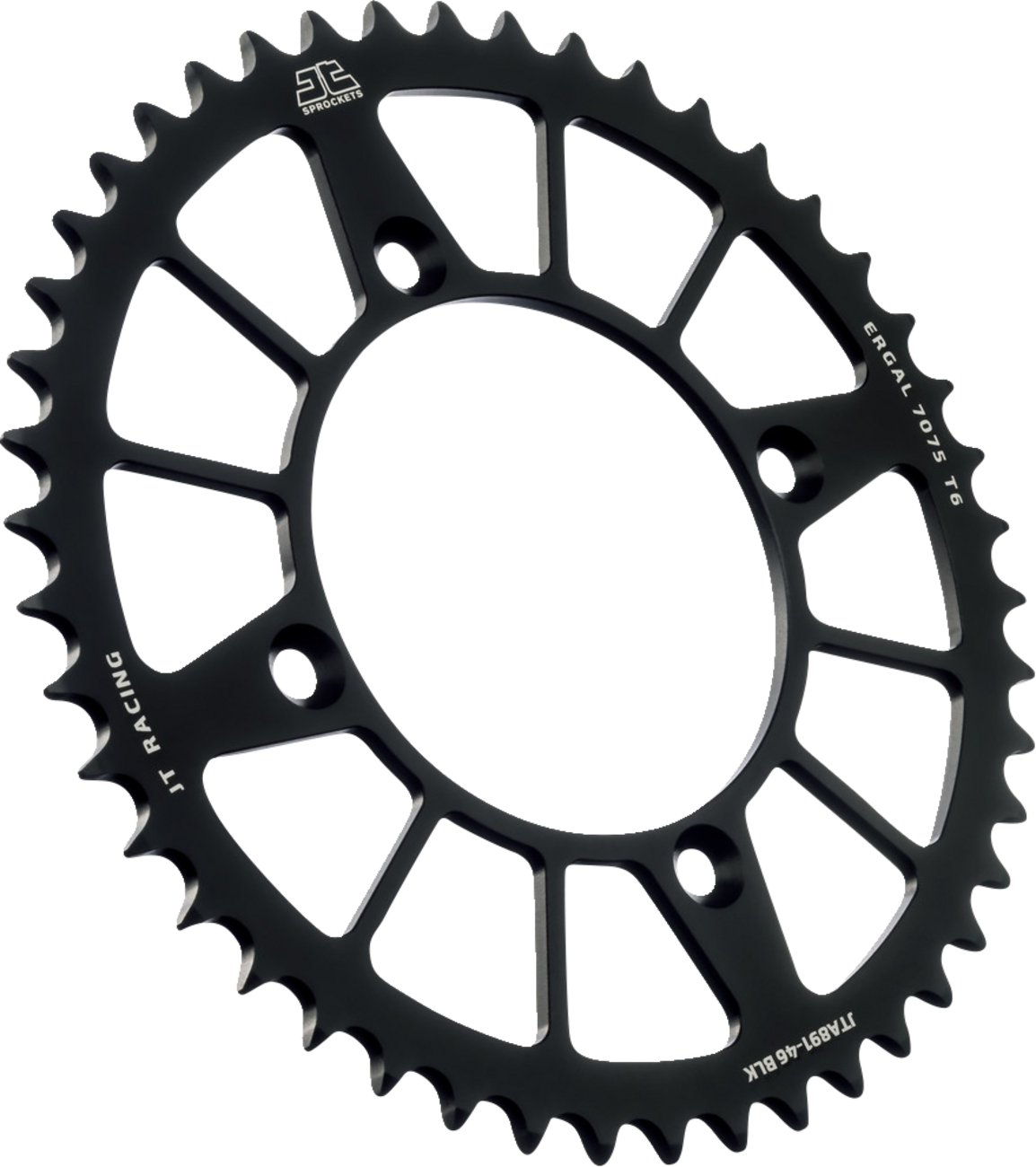 JT SPROCKETS Rear Sprocket - Black - 46 Tooth - KTM JTA891.46BLK