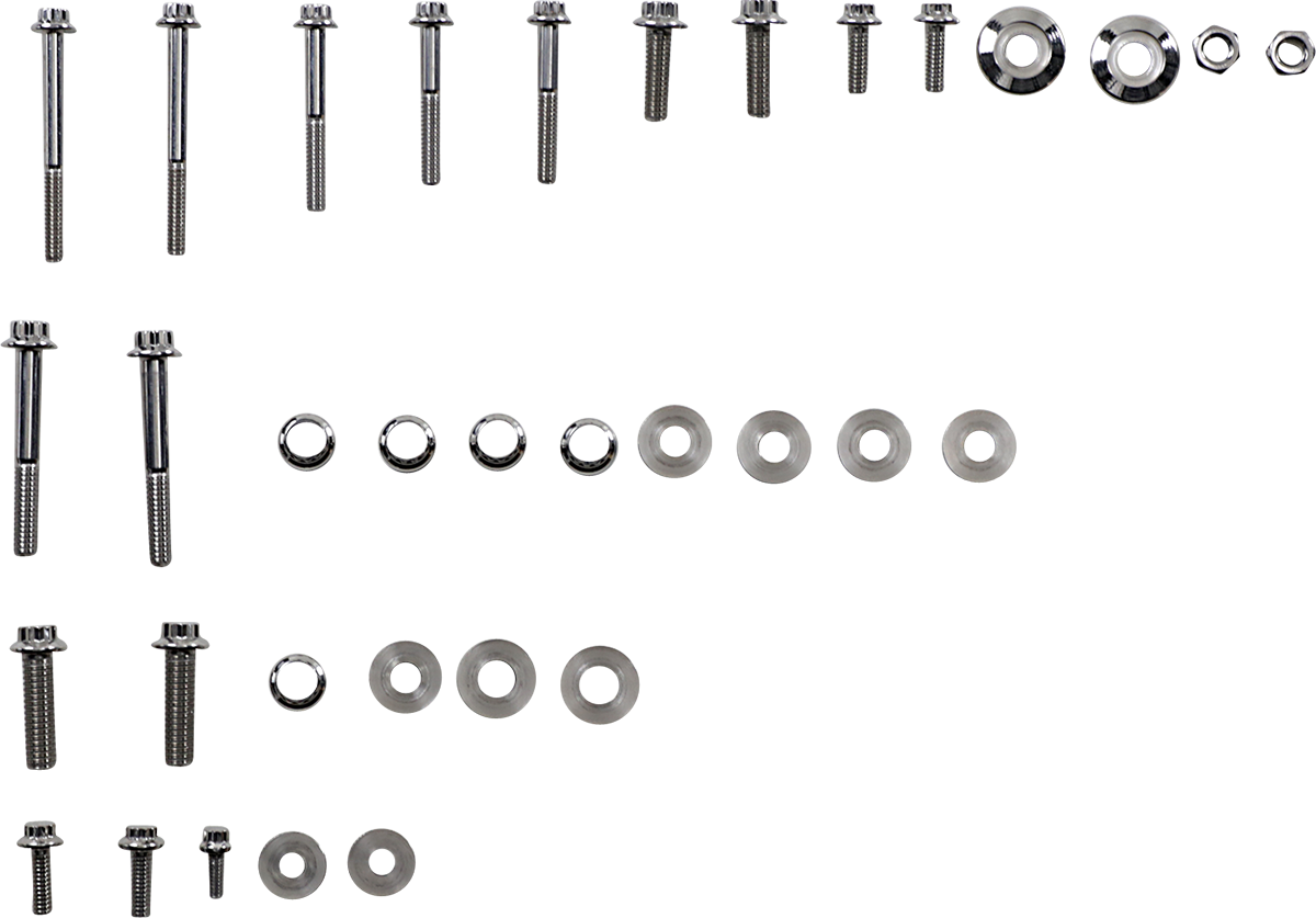 DIAMOND ENGINEERING Bolt Kit - Transformation - 12-Point - FLHT PB637S