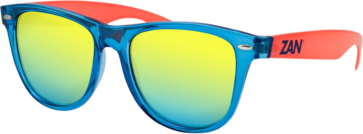 ZAN HEADGEAR Minty Sunglasses - Blue/Orange EZMT05