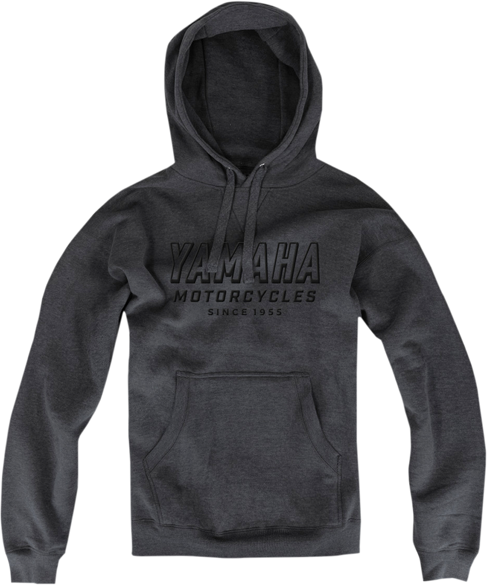 YAMAHA APPAREL Yamaha Cycle Hoodie - Heather Black - Small NP21S-S1951-S