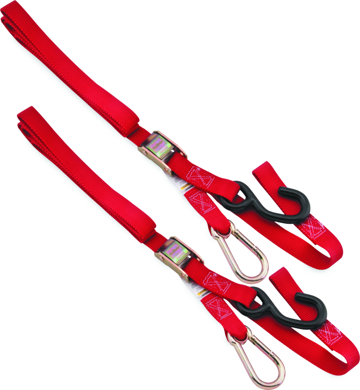 BikeMaster Tiedown Carabiner Softhook - Red 100536