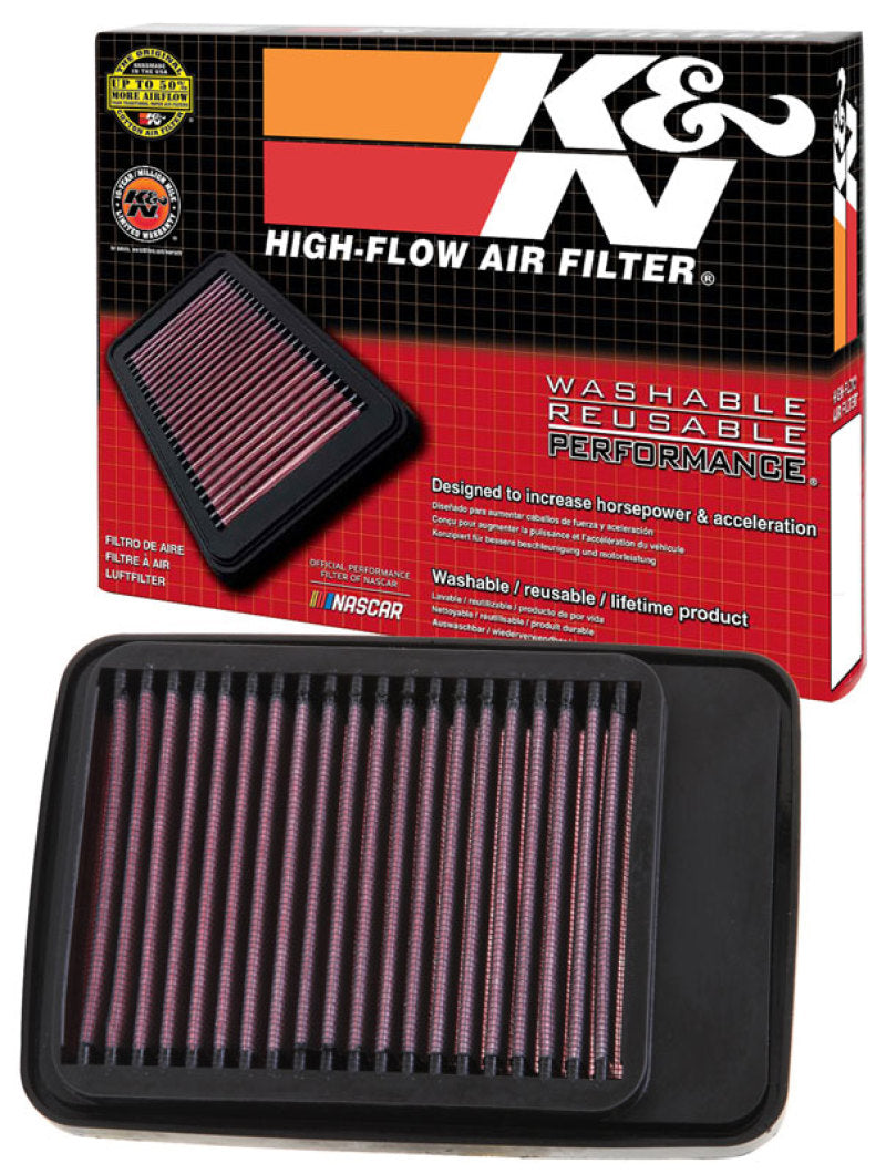 K&N 05-10 Suzuki GSF650 / 06 GSF1200 / 07-10 GSF1250 / 08-09 GSX650F Replacement Air Filter SU-6505