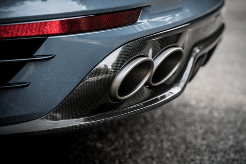 Akrapovic 16-17 Porsche 911 Turbo/Turbo S (991.2) Rear Carbon Fiber Diffuser - Matte DI-PO/CA/4/M