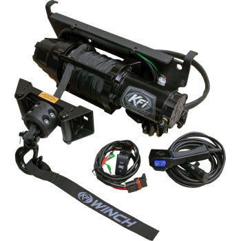 KFI PRODUCTS Plug-N-Play Synthetic Winch - 5000 lb - Polaris Ranger ASPR-50