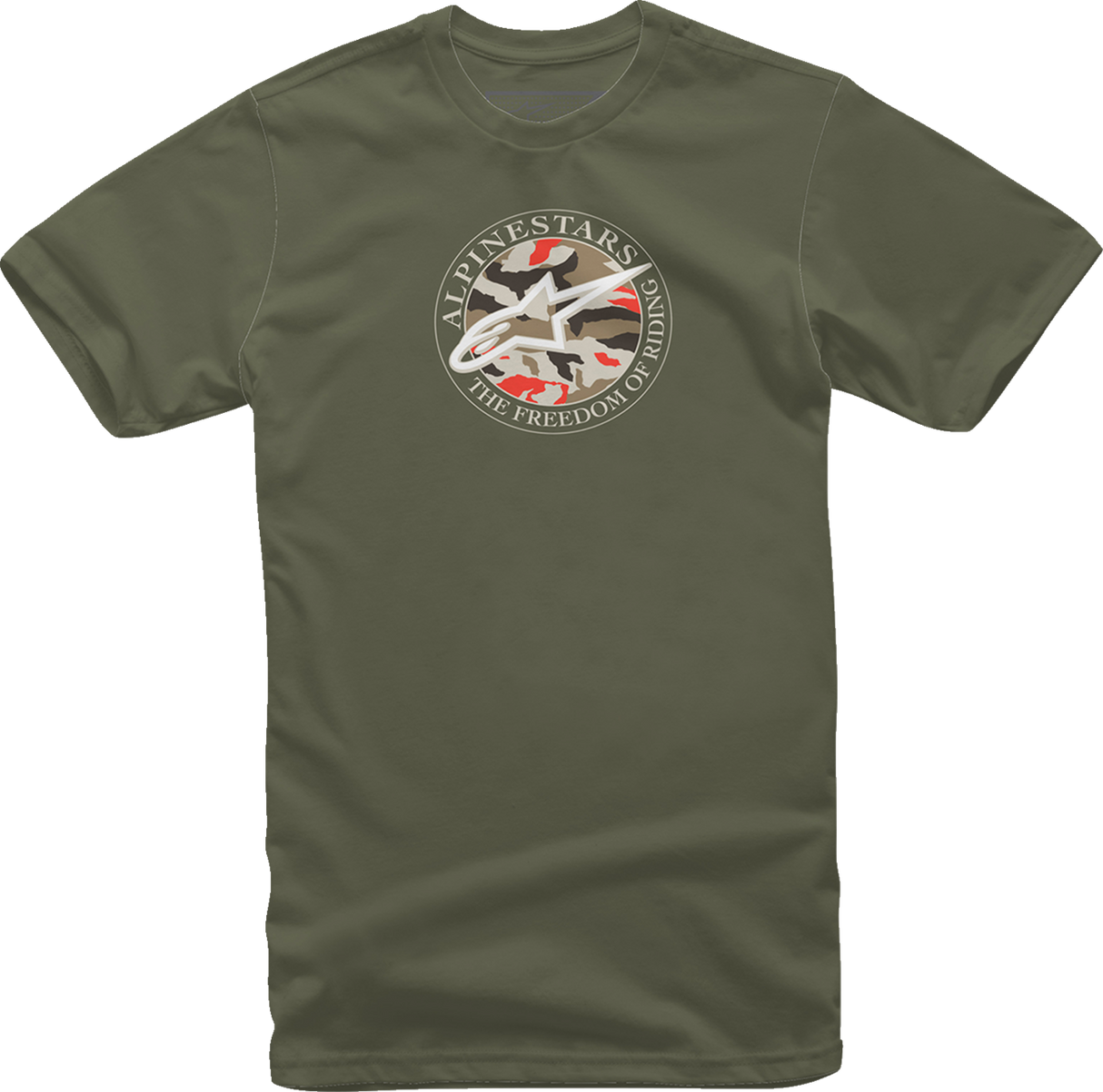 ALPINESTARS Dot Camo T-Shirt - Military - XL 121372660690XL