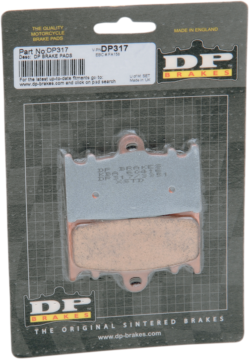 DP BRAKES Standard Brake Pads - Kawasaki/Suzuki DP317