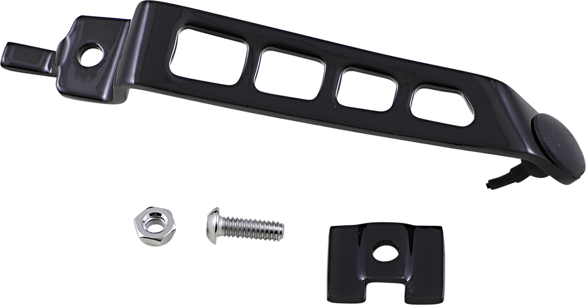 DRAG SPECIALTIES Extension Kickstand - Black - FXD FITS 93-05 MODELS ONLY 32-0468GB