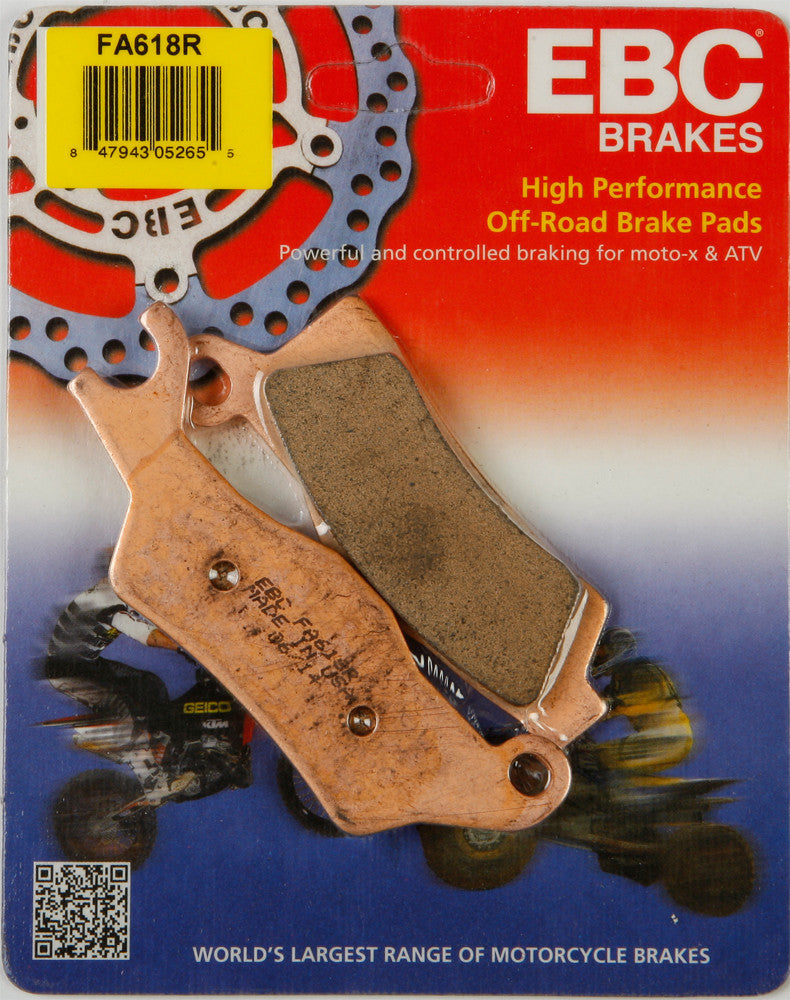 EBC Brake Pads Fa618r Sintered R Series FA618R