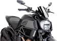 PUIG HI-TECH PARTS New Generation Windscreen - Black - Diavel 7592N