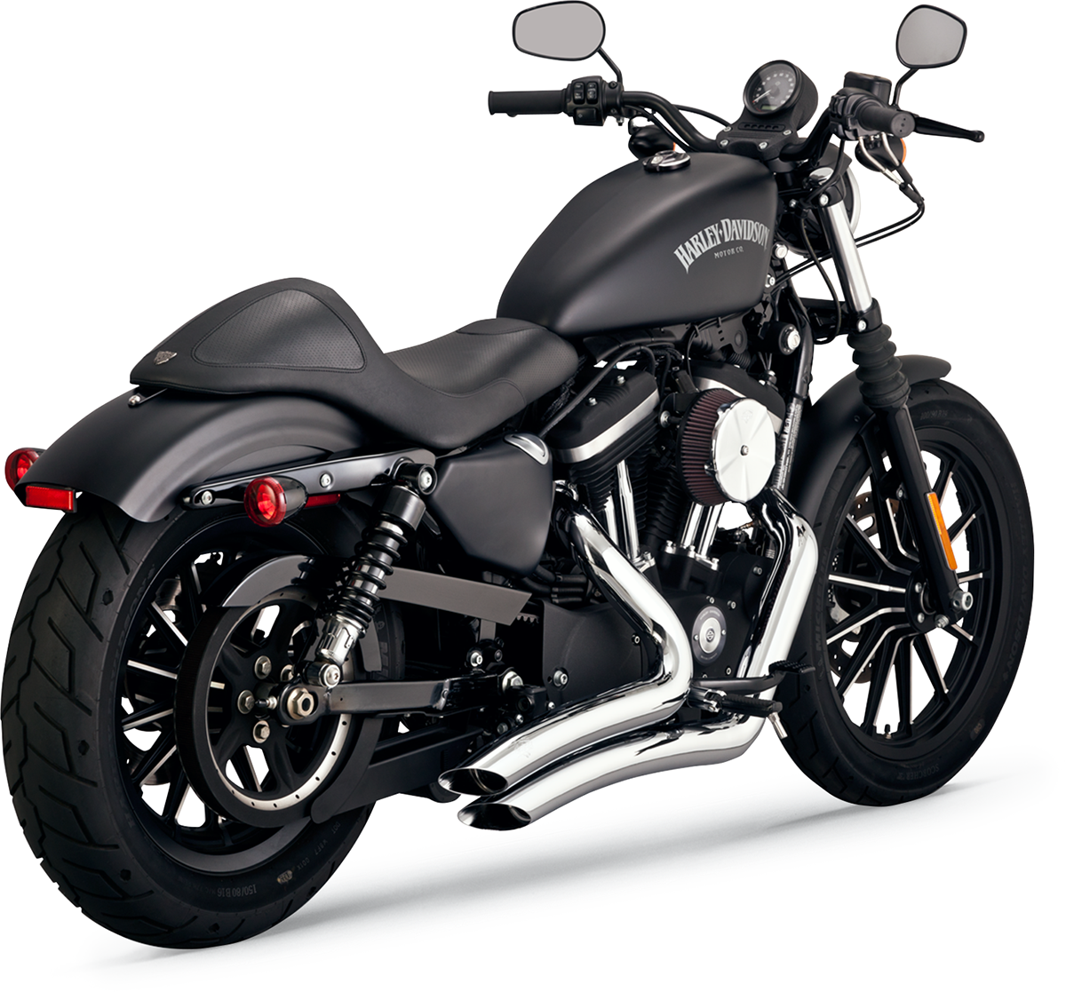 VANCE & HINES Big Radius Exhaust - Chrome 26067