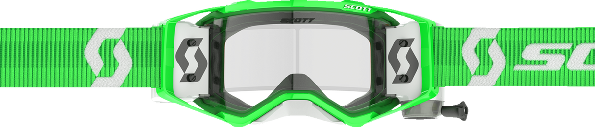 SCOTT Prospect WFS Goggle - Green/White - Clear 272822-1075113