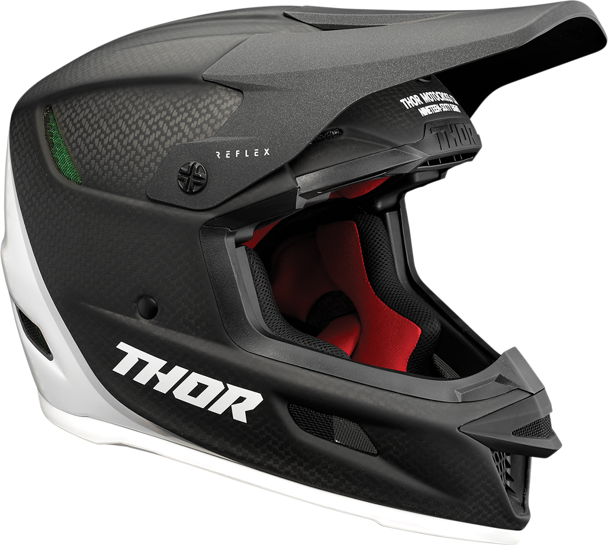 THOR Reflex Helmet - Polar - Carbon/White - MIPS - Small 0110-7814