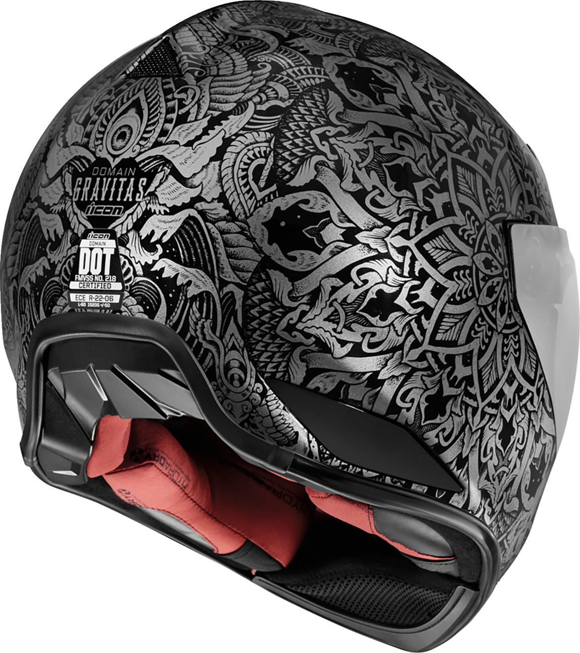 ICON Domain™ Helmet - Gravitas - Black - Medium 0101-14960