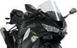 PUIG HI-TECH PARTS Race Windscreen - Clear - ZX-6R 3177W-2M