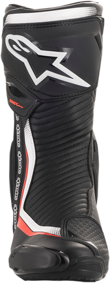 ALPINESTARS SMX+ Boots - Black/White/Red Fluorescent - US 10.5 / EU 45 2221019-1231-45