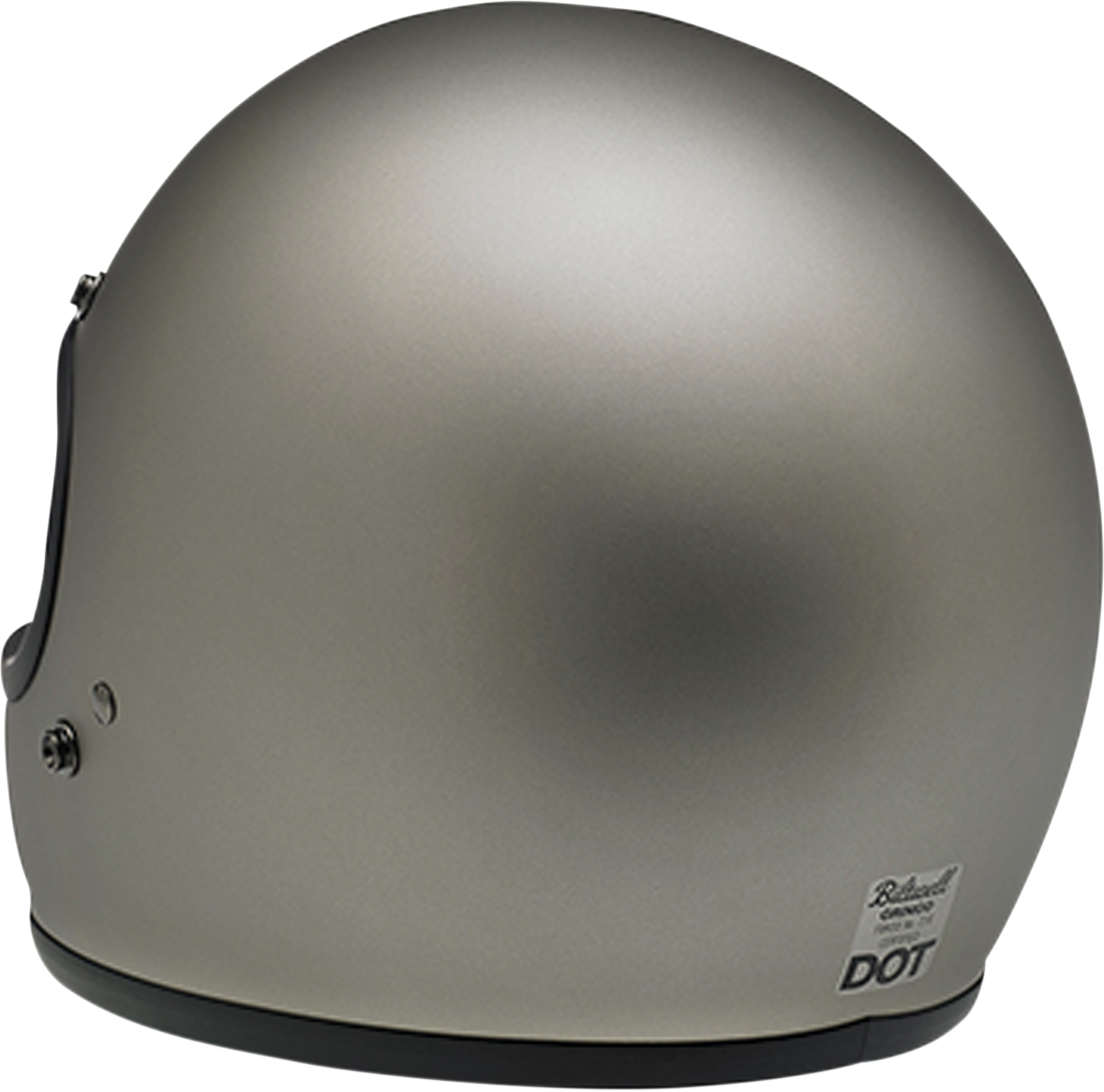 BILTWELL Gringo Helmet - Flat Titanium - Small 1002-203-102