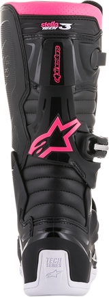 ALPINESTARS Stella Tech 3 Boots - Black/White/Pink - US 7 2013218-130-7