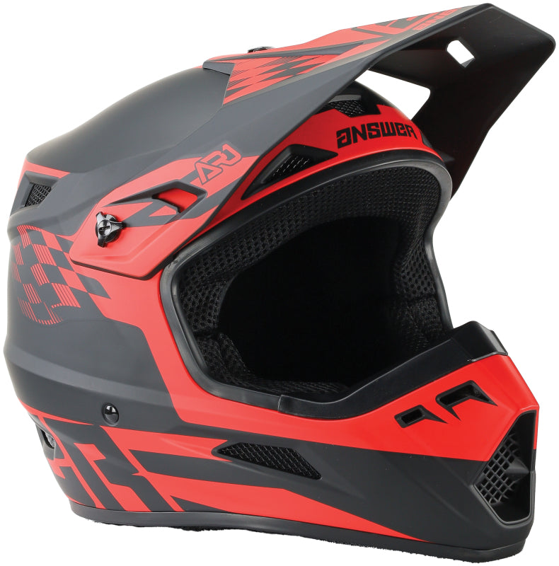 Answer AR1 Sweep Helmet Black/Red - XS 442902