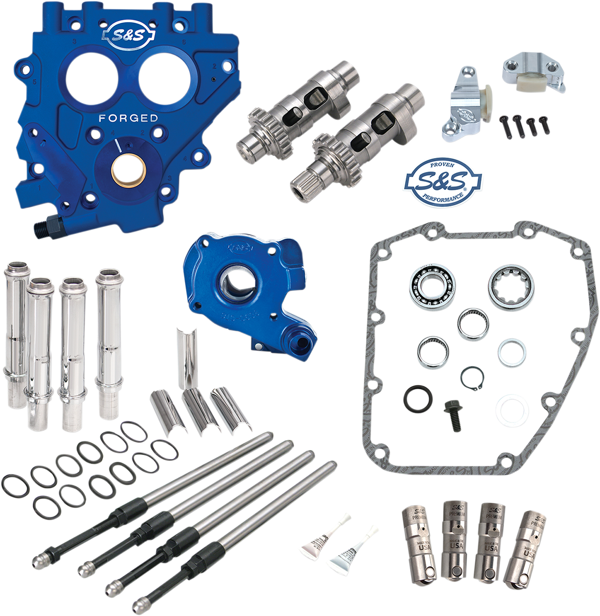 S&S CYCLE Cam with Plate - 585 Series - Easy Start 330-0543