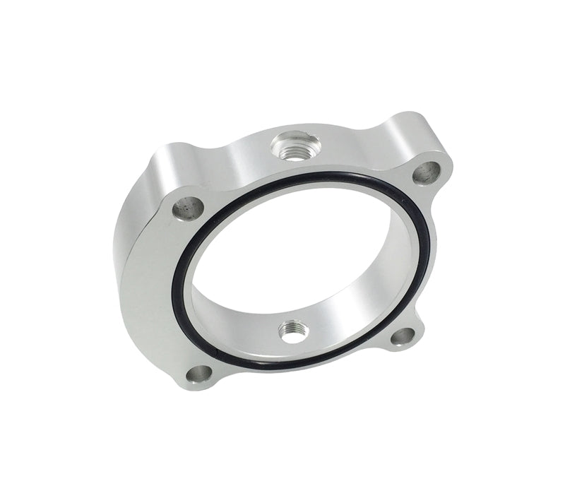 Torque Solution Throttle Body Spacer (Silver): Kia Optima 2.0T