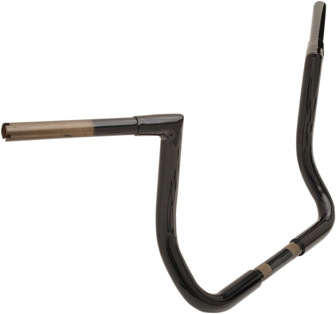 LA CHOPPERS Handlebar and Cable Kit - 12" - Black LA-7361KT3-12B