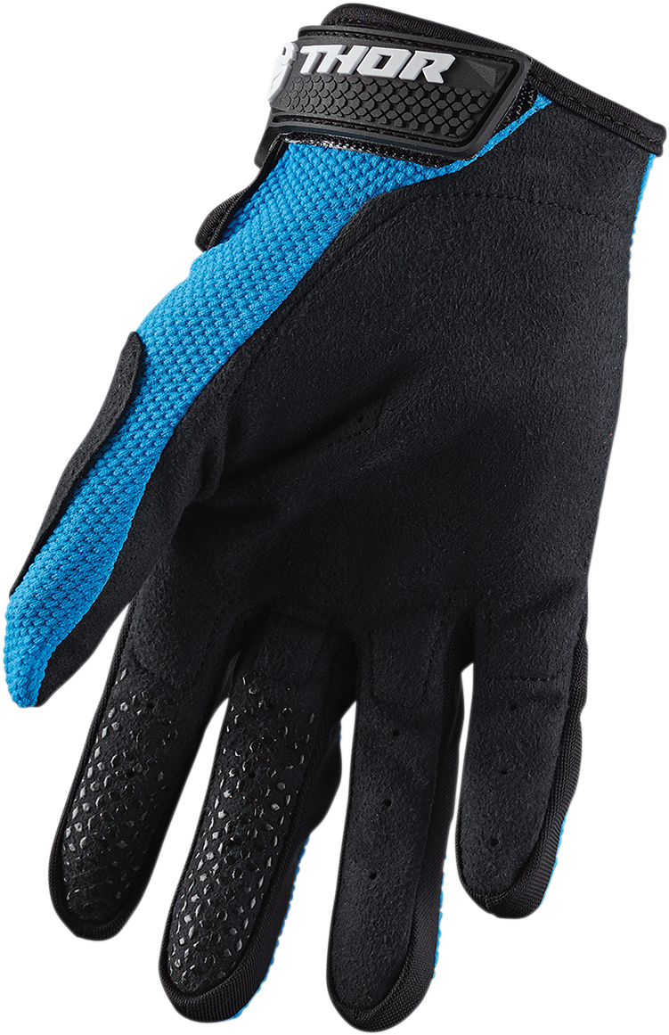 THOR Sector Gloves - Blue/Black - XS 3330-5859