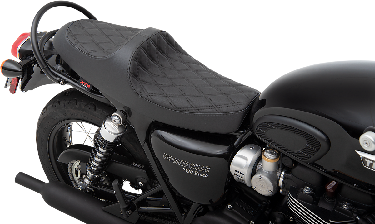 Z1R Predator III Seat - Black - Vinyl - Double Diamond 0810-2211