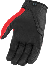 ICON Hooligan™ CE Gloves - Red - Medium 3301-4385