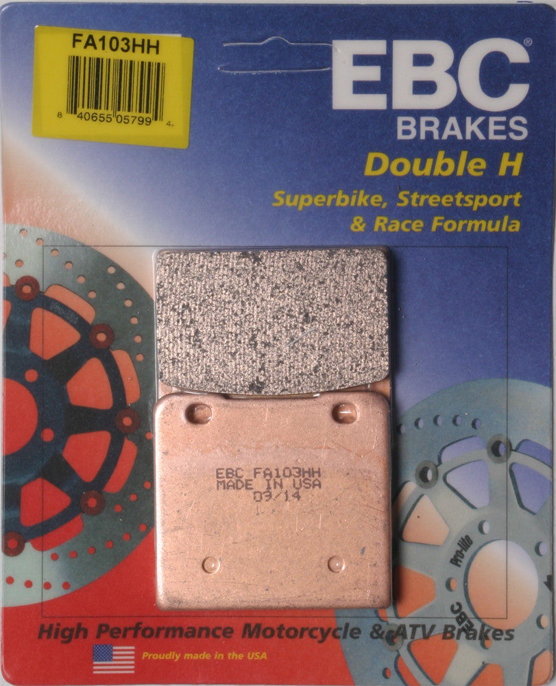 EBC Brake Pads Fa103hh Double-H Sintered FA103HH