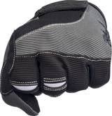 BILTWELL Moto Gloves - Gray/Black - Large 1501-1101-004