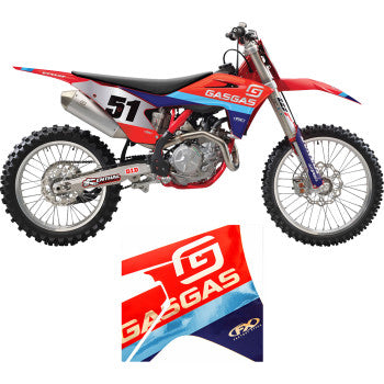 FACTORY EFFEX Candy Chrome Series Trim Graphics Kit - Gas Gas 27-51704