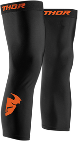 THOR Comp Knee Sleeves - Black/Red Orange - L/XL 2704-0456