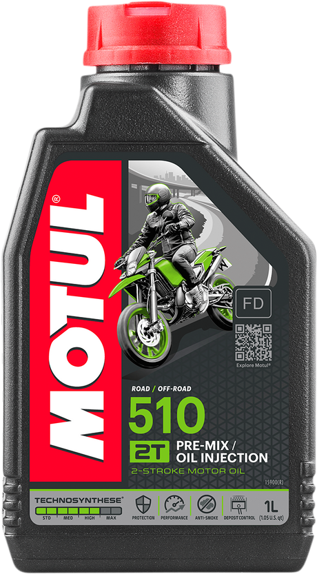 MOTUL 510 2T Anti-Smoke Oil - 1L 104028