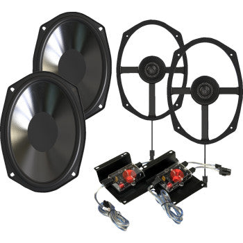 WILD BOAR AUDIO Speakers - 300 W - 4 Ohm - w/ External Crossovers WBA 2694