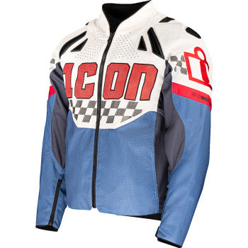 ICON Contra3™ Hero Jacket - White/Blue - 3XL 2820-7061