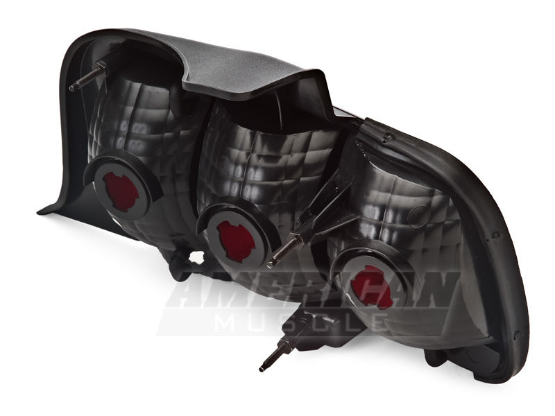 Raxiom 05-09 Ford Mustang Tail Lights- Black Housing (Smoked Lens) 49066