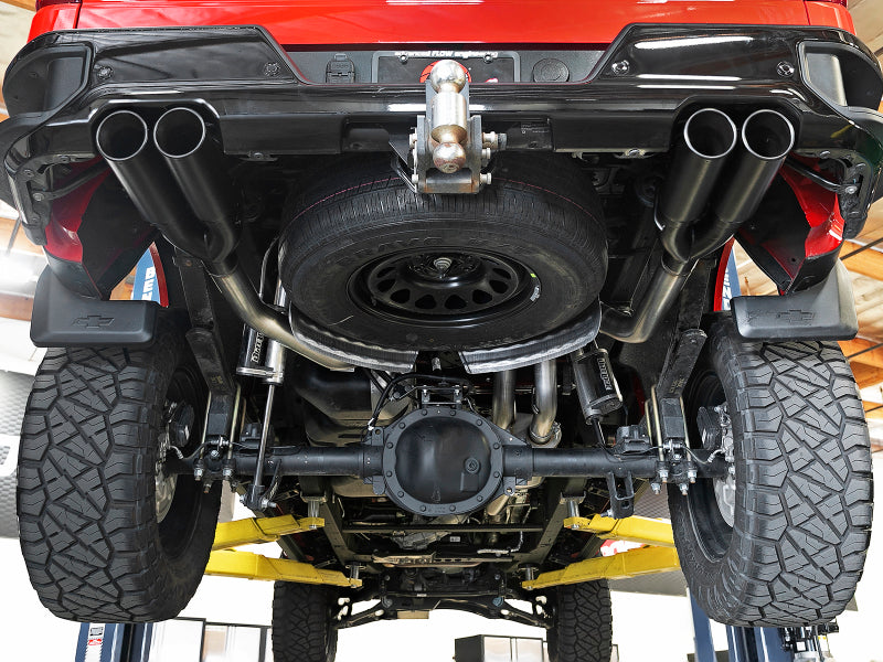 aFe Vulcan Series 3in 304 SS Exhaust Cat-Back w/ Black Tips 2019 GM Silverado/Sierra 1500 V8-5.3L