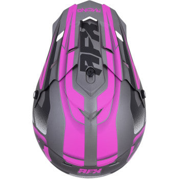 AFX FX-17 Helm - Force - Frostgrau/Fuchsia - XS 0110-5208 