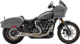 BASSANI XHAUST The Ripper Short Road Rage 2-into-1 Exhaust System - Stainless Steel 1S74SS